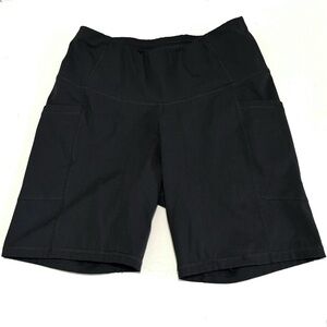 All in Motion Black Athletic Bike Shorts Size Medium
